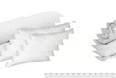 Set Alcam, perna microfibra 40x50 cm, perna microfibra 70x90 cm, pilota matlasata 140x200 cm