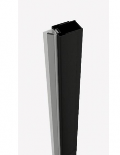 Profil cu cheder magnetic Sanotechnik Elite Black 3,2-4,3x195 cm