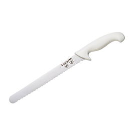 Cutit profesional pentru paine, Cooking by Heinner, 25 cm, inox, alb
