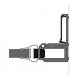 Kit inchidere usa in nisa Sanswiss Cadura 200 cm