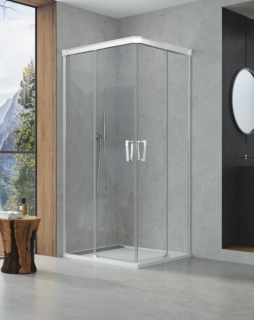 Usa cabina dus culisanta SanSwiss Cadura CAE2 100 x H200 cm