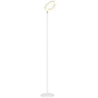 HOMCOM Lampa de podea compatibila cu Alexa si Google Home, cu lumina RGB cu dubla iluminare, otel | AOSOM RO