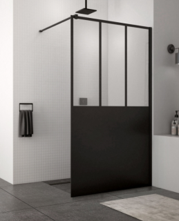 Cabina dus Walk-in SanSwiss Easy Loft 69, 120 x H200 cm