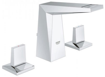 Baterie lavoar Grohe Allure Brilliant cu 3 elemente 1/2″ Marimea S