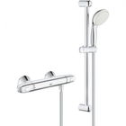 Baterie dus Grohe Grohtherm 1000 cu termostat si set de dus cu bara 60 cm