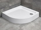Cadita de dus semirotunda Radaway Siros A 90x90, autoportanta