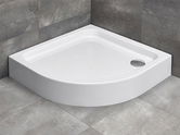 Cadita de dus semirotunda Radaway Siros A 90x90, autoportanta