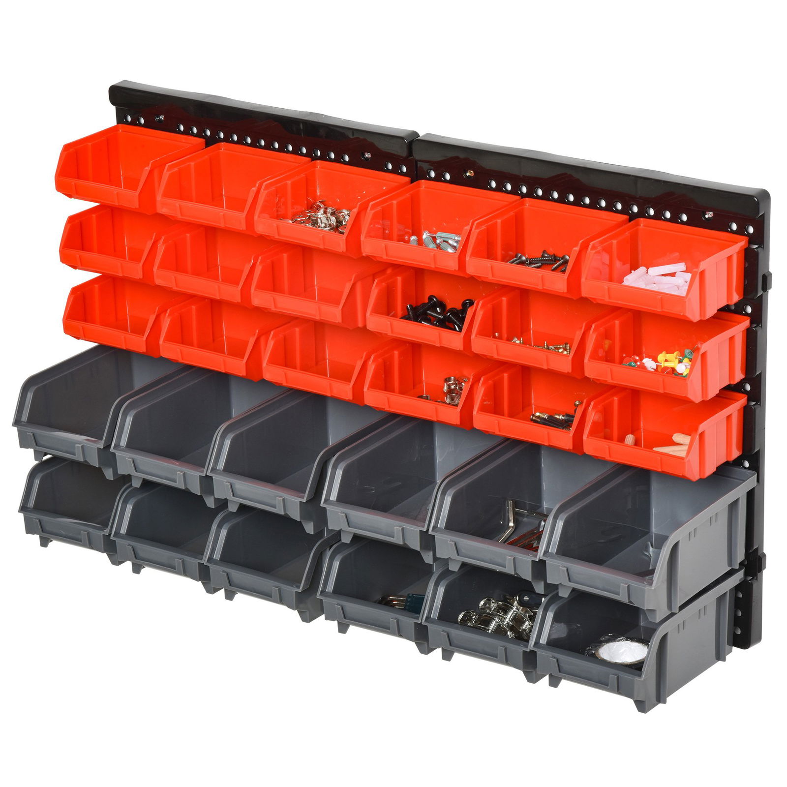 Durhand suport pentru scule, 30 de cutii, 37,5x18x63 cm | AOSOM RO