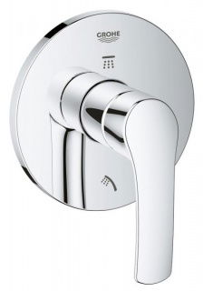 Baterie dus Grohe Eurosmart cu 3 poziții