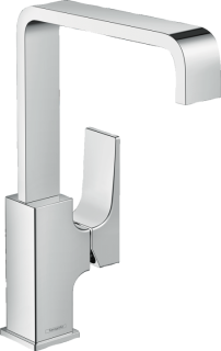 Baterie lavoar Hansgrohe Metropol 230 inalta cu ventil push-open