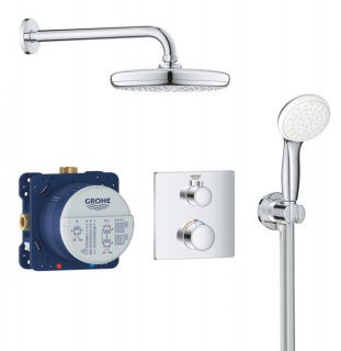 Sistem dus incastrat Grohe Grohtherm Perfect Tempesta 210