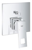 Baterie cada si dus Grohe Eurocube cu doua iesiri