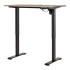 Vinsetto Birou Reglabil cu 4 nivele de Inaltime Design Anti-coliziune din Metal si Lemn