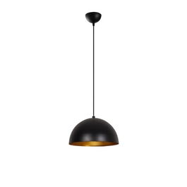 Lustra Sivani MR - 721, Opviq, 30 x 111 cm, 1 x E27, 40W, negru/auriu