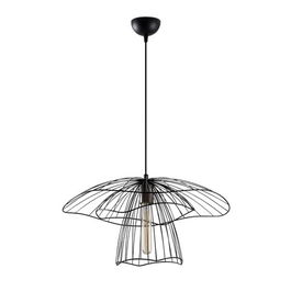 Lustra Tel - 6504, Opviq, 50 x 123 cm, 1 x E27, 40W, negru