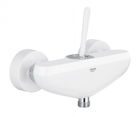 Baterie dus Grohe Eurodisc Joy cu monocomanda 1/2″,alb