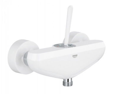 Baterie dus Grohe Eurodisc Joy cu monocomanda 1/2″,alb