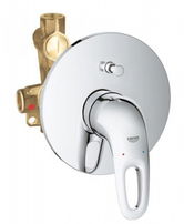 Baterie cada si dus Grohe Eurostyle cu monocomanda 1/2″ si corp incastrat