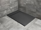 Cadita dus dreptunghiulara Radaway Teos F 140 x 70 x H4 cm, decupabila, antracit