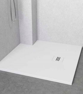Cadita dus dreptunghiulara Radaway Kyntos F 140x90xH3 cm, decupabila