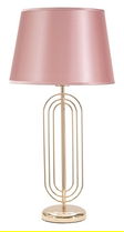 Lampa de masa Krista, Mauro Ferretti, Ø33 x 64 cm, 1 x E27, 40W, fier/PVC/textil