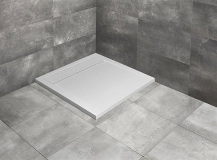 Cadita dus patrata Radaway Teos C 80 x 80 x H4 cm, decupabila