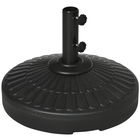 Outsunny Suport pentru Umbrela de Gradina cu diametrul 38-48 mm din Otel si HDPE cu Usa Laterala pentru Umplere, Ø48.5x36 cm | AOSOM RO