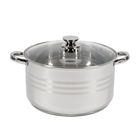 Oala cu capac Myra, Cooking by Heinner, Ø28 cm, 9 L, inox/sticla