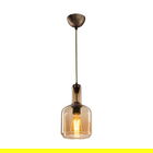 Lustra Modelight-MDL.3554, 16x70x28 cm, 1 x E27, 20 W, negru/galben