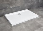 Cadita dus dreptunghiulara Radaway Argos D 120 x 90 x H5 cm, alb