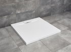 Cadita dus patrata Radaway Giaros C 90 x 90 x H4 cm, alb