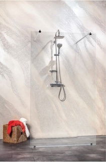 Cabina dus Walk-In Sanotechnik Sanoflex Freedom I, 150 x H195 cm