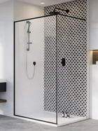 Cabina dus Walk-In Radaway Modo New Black II Frame, 95 x H200 cm