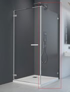 Perete lateral cabina dus Radaway Arta KDJ I, 75 x 200 cm