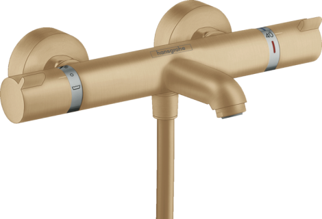 Baterie cada Hansgrohe Ecostat Comfort cu termostat, bronz periat