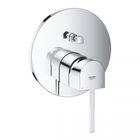 Baterie cada si dus Grohe Plus cu montaj incastrat