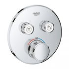 Baterie dus Grohe Grohtherm Smartcontrol termostatata cu 2 iesiri, crom