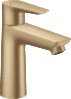 Baterie lavoar Hansgrohe Talis E 110 cu ventil, bronz
