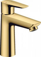Baterie lavoar Hansgrohe Talis E 110, cu ventil pop-up, auriu lucios