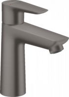 Baterie lavoar Hansgrohe Talis E 110 cu ventil, negru periat