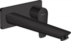 Baterie lavoar Hansgrohe Talis E cu pipa 225 mm, montaj incastrat, negru mat