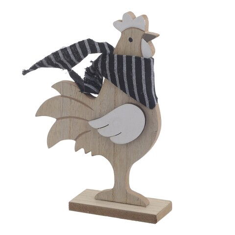 Decoratiune Hen, InArt, 9x4x19 cm, MDF
