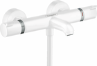 Baterie cada Hansgrohe Ecostat Comfort, termostatata, alb mat