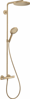 Sistem dus Hansgrohe Raindance Select S 240, baterie termostatata, bronz periat