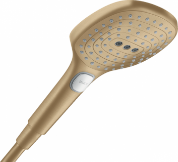 Para dus Hansgrohe Raindance Select E 120 cu 3 jeturi, bronz periat