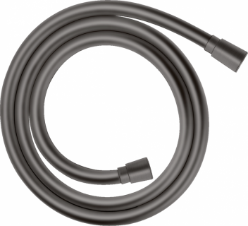 Furtun dus Hansgrohe Isiflex 160 cm, negru periat