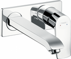 Baterie lavoar Hansgrohe Metris cu monocomanda cu montaj incastrat, pipa 22 cm