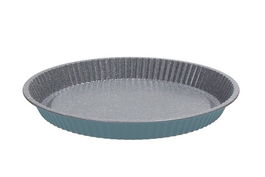 Tava de copt, Tognana, Natlo Vintage, 26 cm Ø, otel carbon, albastru