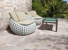 Gresie portelanata Sintesi Italia, Alpi Beige 60,4x30 cm