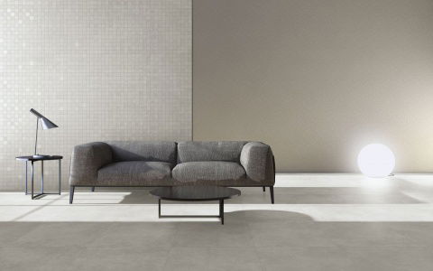 Gresie portelanata Sintesi Italia, Ambienti Grigio 60,4x30 cm